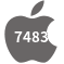 Aplicativo 7483 para iOS
